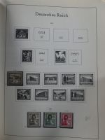 Deutsches Reich und Bund Anfänge dual besammelt im Leuchtturm-Album #MA200