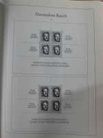 Deutsches Reich und Bund Anfänge dual besammelt im Leuchtturm-Album #MA200