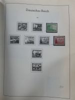 Deutsches Reich und Bund Anfänge dual besammelt im Leuchtturm-Album #MA200