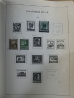 Deutsches Reich und Bund Anfänge dual besammelt im Leuchtturm-Album #MA200