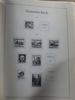 Deutsches Reich und Bund Anfänge dual besammelt im Leuchtturm-Album #MA200