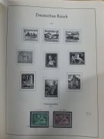 Deutsches Reich und Bund Anfänge dual besammelt im Leuchtturm-Album #MA200