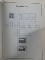 Deutsches Reich und Bund Anfänge dual besammelt im Leuchtturm-Album #MA200