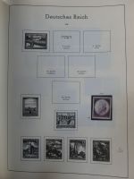 Deutsches Reich und Bund Anfänge dual besammelt im Leuchtturm-Album #MA200
