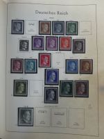 Deutsches Reich und Bund Anfänge dual besammelt im Leuchtturm-Album #MA200