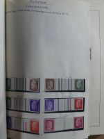 Deutsches Reich und Bund Anfänge dual besammelt im Leuchtturm-Album #MA200