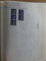 Deutsches Reich und Bund Anfänge dual besammelt im Leuchtturm-Album #MA200