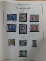 Deutsches Reich und Bund Anfänge dual besammelt im Leuchtturm-Album #MA200