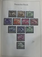 Deutsches Reich und Bund Anfänge dual besammelt im Leuchtturm-Album #MA200