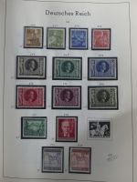 Deutsches Reich und Bund Anfänge dual besammelt im Leuchtturm-Album #MA200