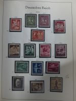 Deutsches Reich und Bund Anfänge dual besammelt im Leuchtturm-Album #MA200