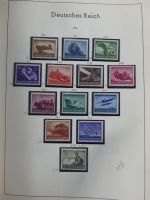 Deutsches Reich und Bund Anfänge dual besammelt im Leuchtturm-Album #MA200