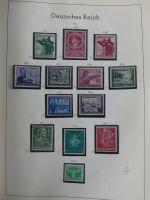Deutsches Reich und Bund Anfänge dual besammelt im Leuchtturm-Album #MA200