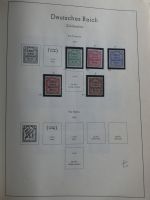 Deutsches Reich und Bund Anfänge dual besammelt im Leuchtturm-Album #MA200