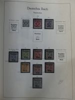 Deutsches Reich und Bund Anfänge dual besammelt im Leuchtturm-Album #MA200