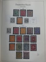 Deutsches Reich und Bund Anfänge dual besammelt im Leuchtturm-Album #MA200