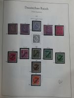 Deutsches Reich und Bund Anfänge dual besammelt im Leuchtturm-Album #MA200