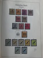 Deutsches Reich und Bund Anfänge dual besammelt im Leuchtturm-Album #MA200