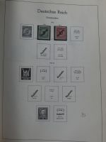 Deutsches Reich und Bund Anfänge dual besammelt im Leuchtturm-Album #MA200