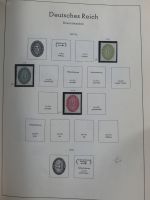 Deutsches Reich und Bund Anfänge dual besammelt im Leuchtturm-Album #MA200