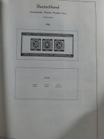 Deutsches Reich und Bund Anfänge dual besammelt im Leuchtturm-Album #MA200