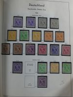 Deutsches Reich und Bund Anfänge dual besammelt im Leuchtturm-Album #MA200