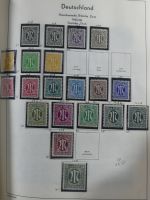 Deutsches Reich und Bund Anfänge dual besammelt im Leuchtturm-Album #MA200