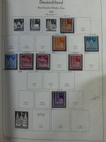 Deutsches Reich und Bund Anfänge dual besammelt im Leuchtturm-Album #MA200