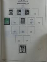 Deutsches Reich und Bund Anfänge dual besammelt im Leuchtturm-Album #MA200