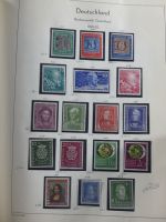 Deutsches Reich und Bund Anfänge dual besammelt im Leuchtturm-Album #MA200