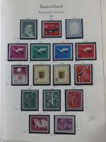 Deutsches Reich und Bund Anfänge dual besammelt im Leuchtturm-Album #MA200
