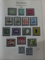 Deutsches Reich und Bund Anfänge dual besammelt im Leuchtturm-Album #MA200