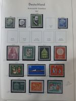 Deutsches Reich und Bund Anfänge dual besammelt im Leuchtturm-Album #MA200