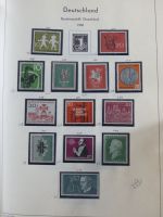 Deutsches Reich und Bund Anfänge dual besammelt im Leuchtturm-Album #MA200