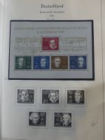 Deutsches Reich und Bund Anfänge dual besammelt im Leuchtturm-Album #MA200