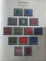 Deutsches Reich und Bund Anfänge dual besammelt im Leuchtturm-Album #MA200
