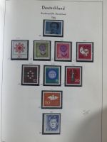 Deutsches Reich und Bund Anfänge dual besammelt im Leuchtturm-Album #MA200