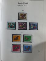 Deutsches Reich und Bund Anfänge dual besammelt im Leuchtturm-Album #MA200