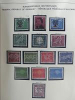 Berlin und Bund gestempelt besammelt im Schaubek-Album #MA203