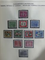 Berlin und Bund gestempelt besammelt im Schaubek-Album #MA203