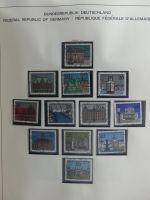 Berlin und Bund gestempelt besammelt im Schaubek-Album #MA203