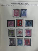 Berlin und Bund gestempelt besammelt im Schaubek-Album #MA203