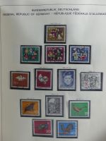 Berlin und Bund gestempelt besammelt im Schaubek-Album #MA203