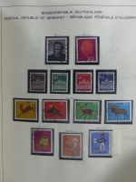 Berlin und Bund gestempelt besammelt im Schaubek-Album #MA203