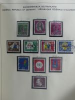 Berlin und Bund gestempelt besammelt im Schaubek-Album #MA203