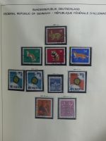 Berlin und Bund gestempelt besammelt im Schaubek-Album #MA203