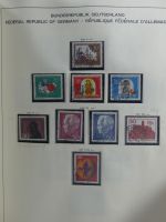Berlin und Bund gestempelt besammelt im Schaubek-Album #MA203