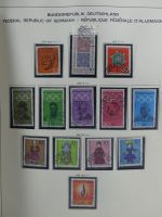 Berlin und Bund gestempelt besammelt im Schaubek-Album #MA203