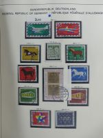 Berlin und Bund gestempelt besammelt im Schaubek-Album #MA203