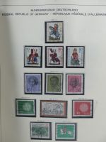 Berlin und Bund gestempelt besammelt im Schaubek-Album #MA203